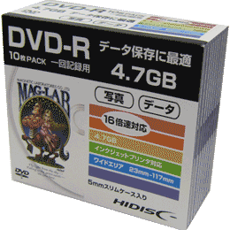 R-73　DVD-R(10枚入)
