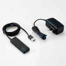 【新商品】エレコム　USB2.0ハブ 4ポート コード長1.5m