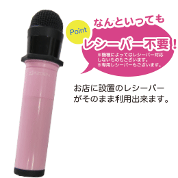 【価格改定】【充電式】赤外線ワイヤレスキッズマイク(2ch)ピンク